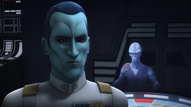 Thrawn and Rukh as seen in Star Wars: Rebels.