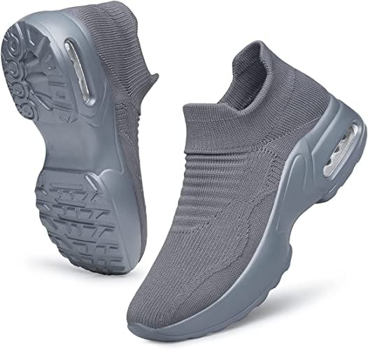 YHOON Mesh Walking Shoes Slip-on