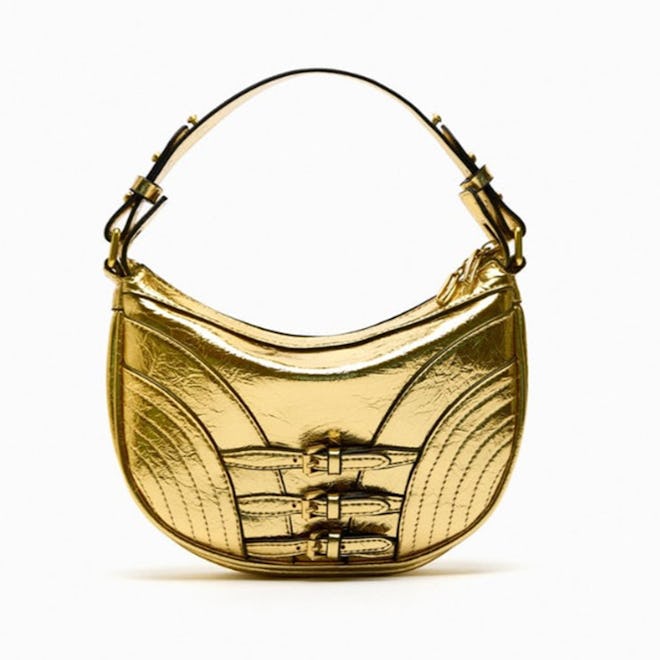 Metallic Shoulder Bag