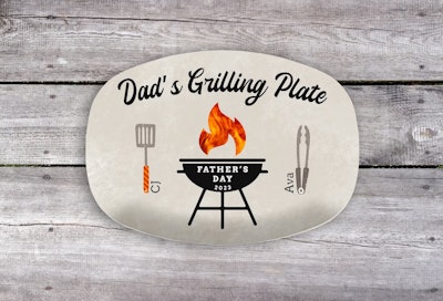 Personalized Grilling Plate