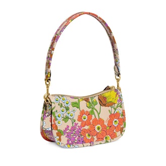 The Coach Originals Floral Printed Leather Small Swinger 20