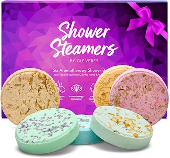 Cleverfy Shower Steamers Aromatherapy - Variety Pack of 6