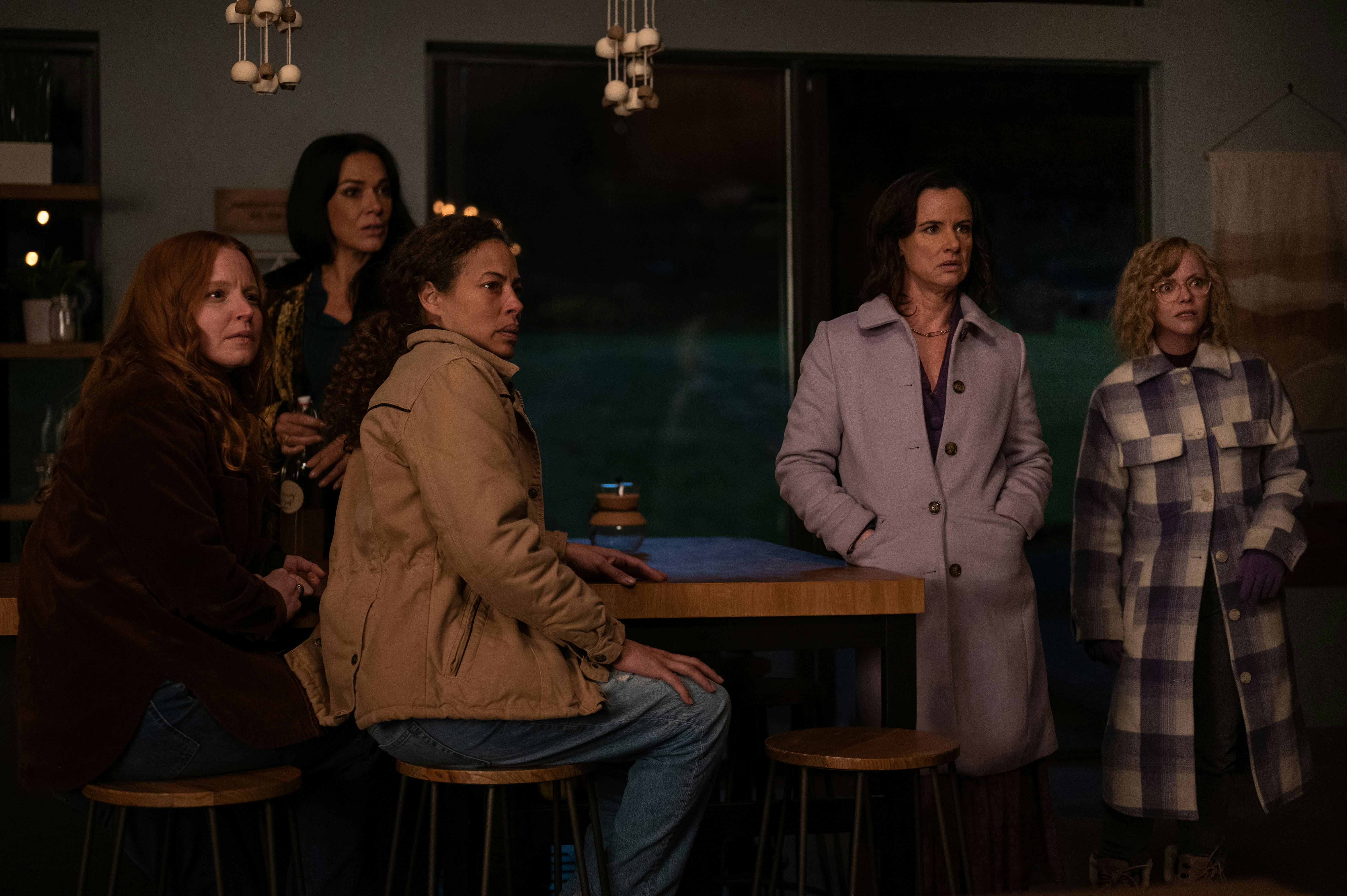 Lauren Ambrose as Van, Simone Kessell as Lottie, Tawny Cypress as Taissa, Juliette Lewis as Natalie &hellip;