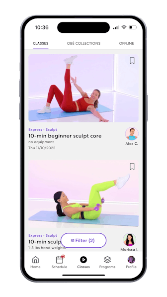 obé Fitness Annual Membership