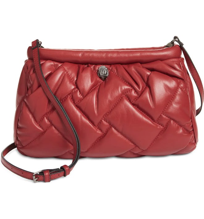 Kurt Geiger London Kensington Quilted Leather Clutch