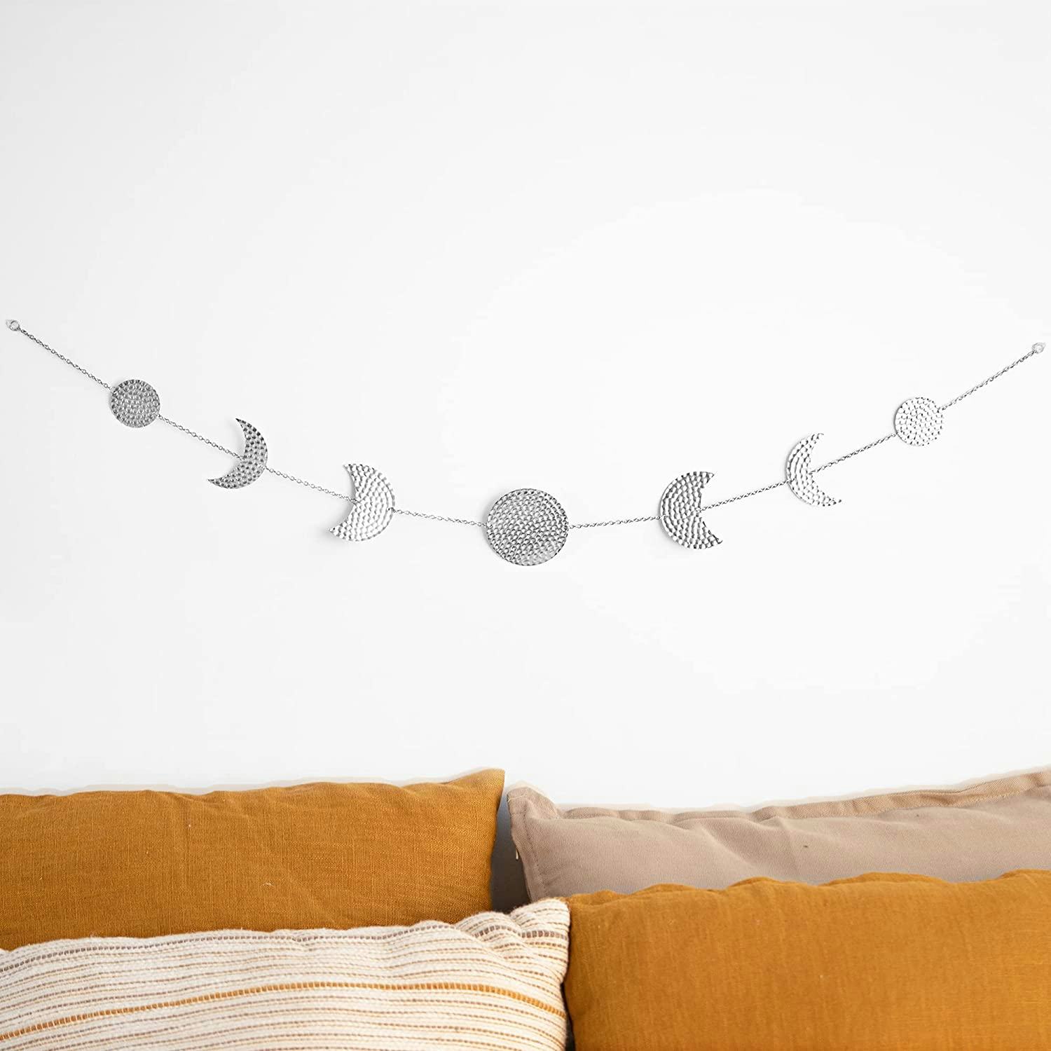 Vellax Moon Phase Wall Decor Hanging Garland