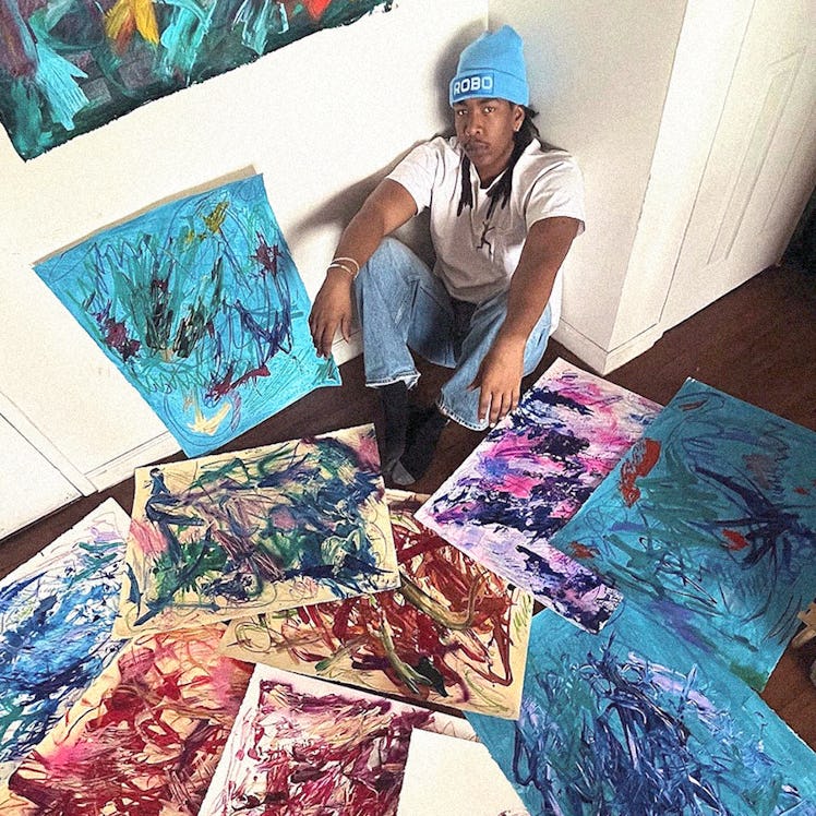 artist amani heywood and his paintings