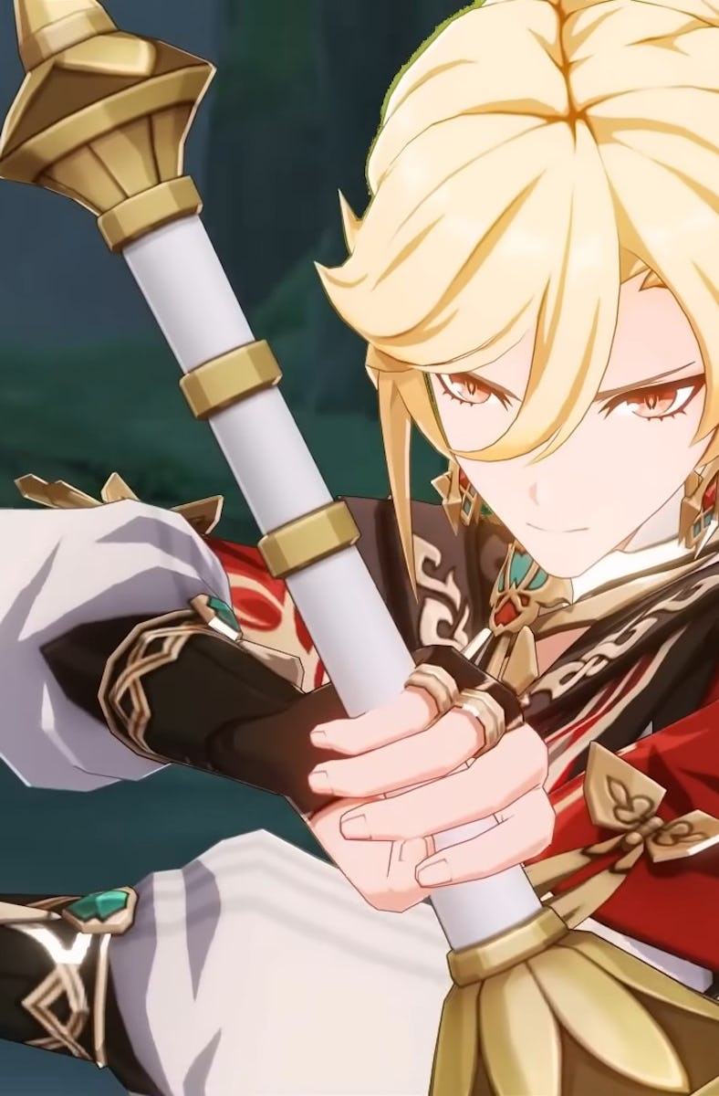 Kaveh wielding Claymore