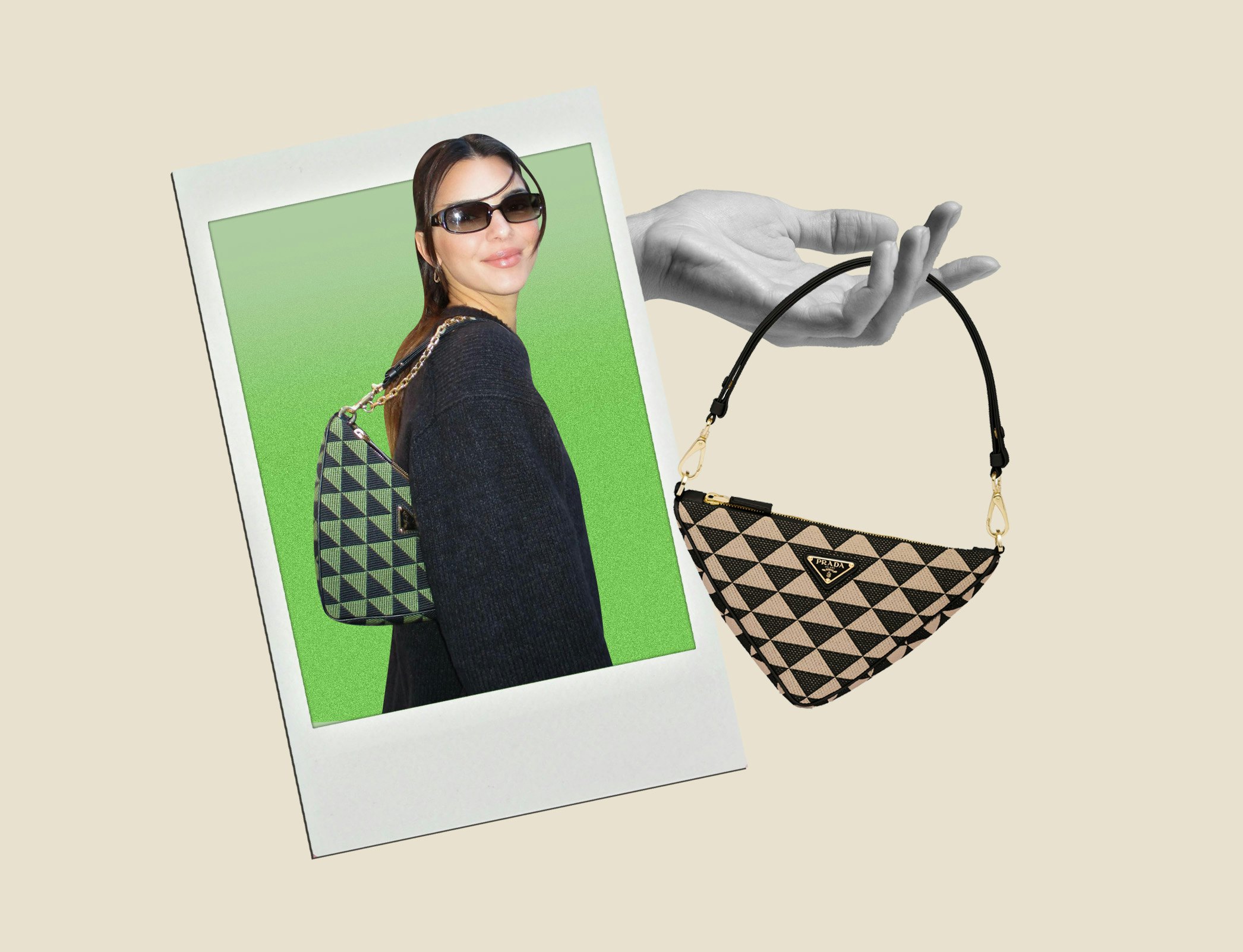 Ladies Solid Triangle Handbag Pyramid Bag Evening Tote Wallet Chain  Shoulder Bag | eBay