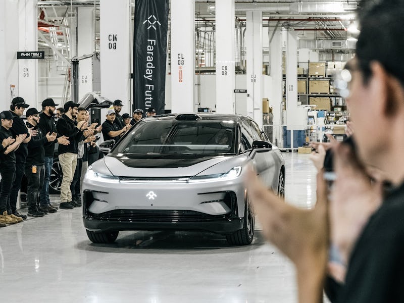 Faraday Future's first production FF 91.