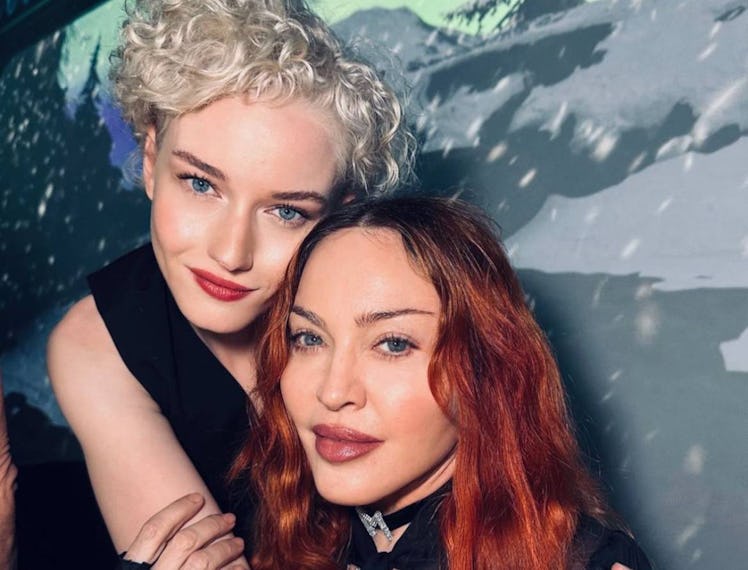 Madonna and Julia Garner