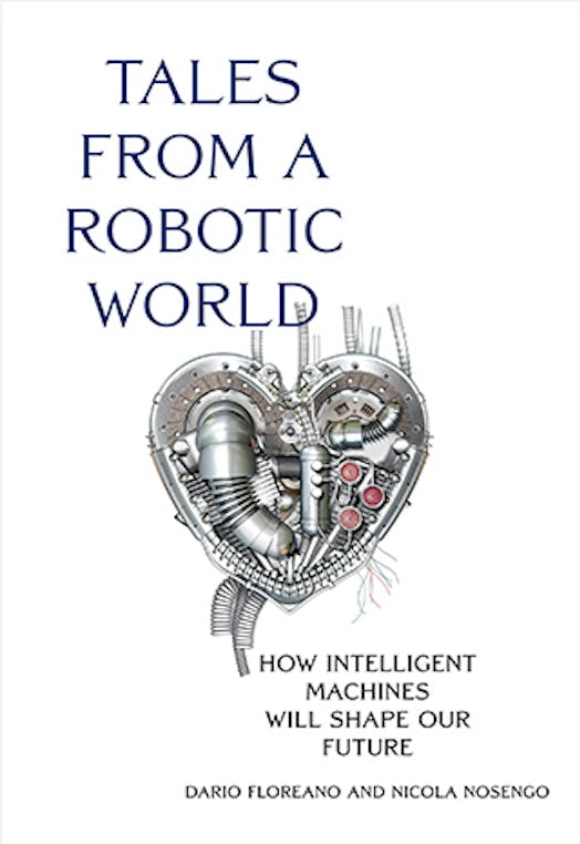 book cover to "tales from a robotic world"