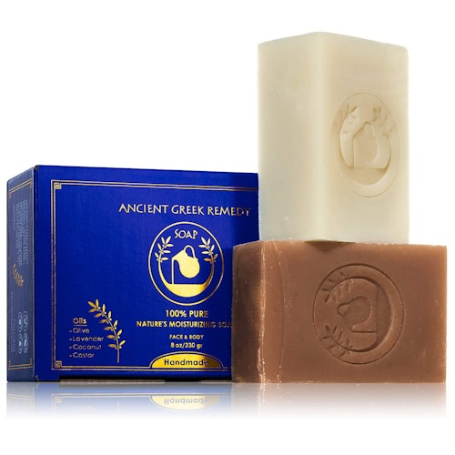 Ancient Greek Remedy Organic Face & Body Soap (2-Pack)