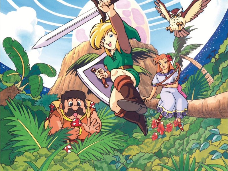 zelda links awakening cover art