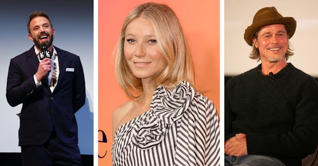 Gwyneth Paltrow compared exes Ben Affleck and Brad Pitt while appearing on the Call Her Daddy podcas...