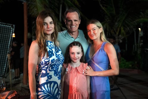 Betsy Brandt, Kenlee Townsend, Michael Park, and West Duchovny on 'Saint X.' Photo via Hulu