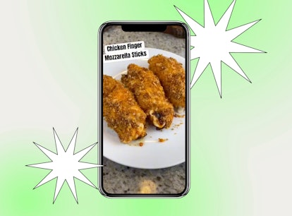 TikTokers Are Using Mozzarella Sticks To Make Tacos & Chicken Fingers