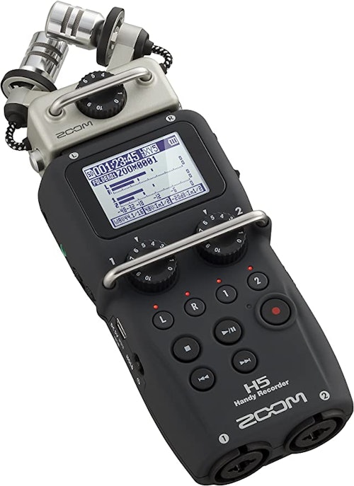 Zoom H5 portabel recorder.