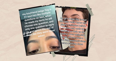 On TikTok, "beige flags" are the dating quirks users love about their partners.