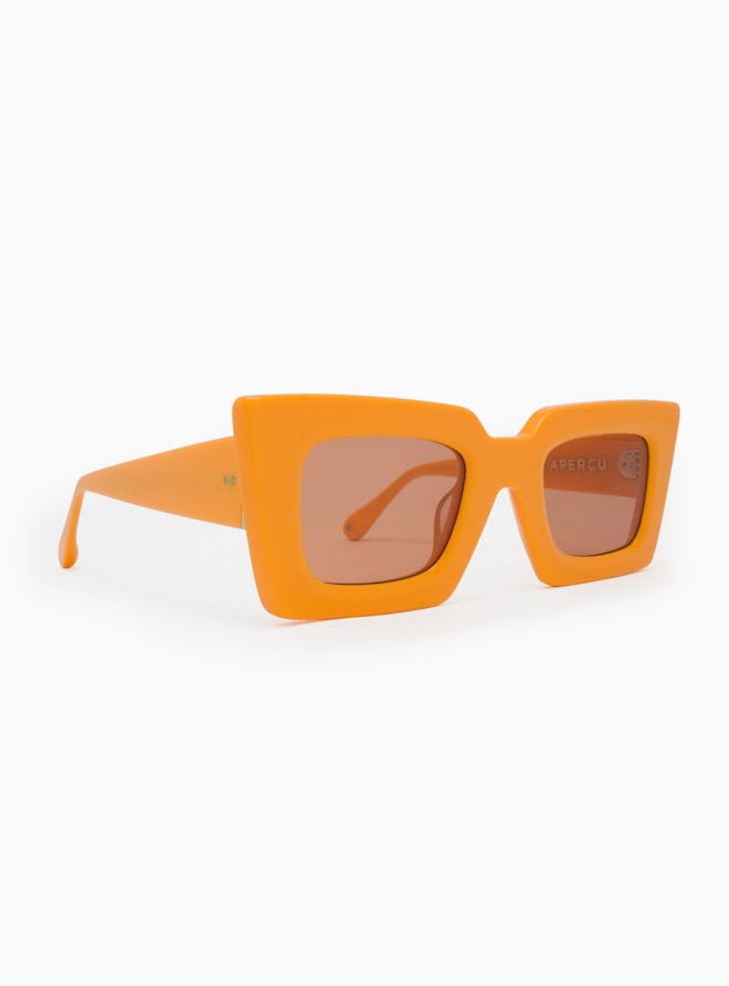 avry miami apercu orange lens glasses