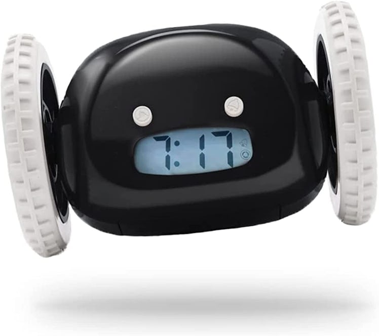 Clocky Alarm Clock on Wheels