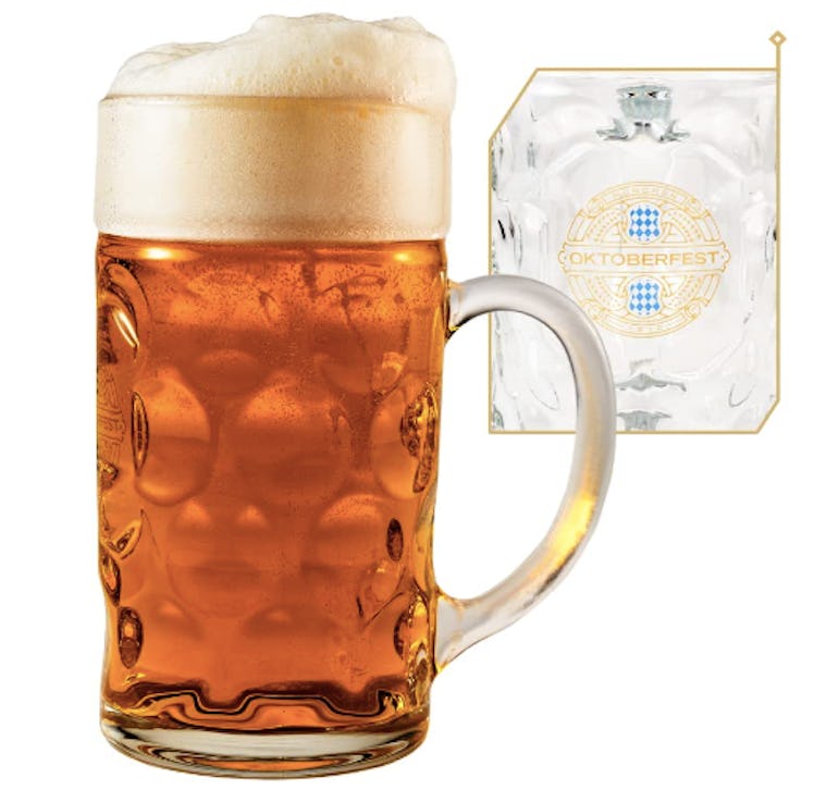 BAVARIA TRACHTEN Oktoberfest Glass Beer Mug