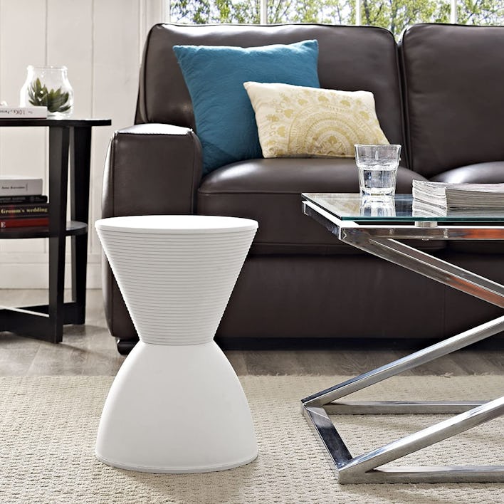 Modway Haste Contemporary Modern Hourglass Accent Stool