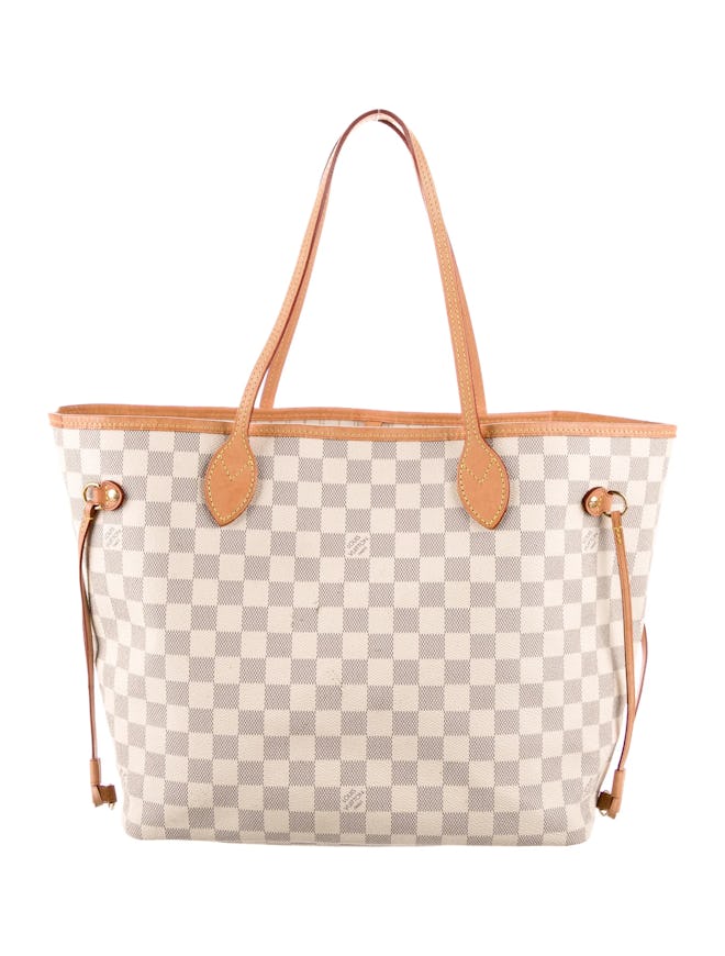 Damier Azur Tahitienne Neverfull MM w/ Pouch