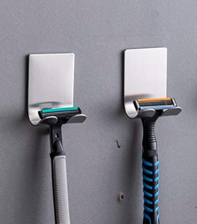 Luckyiren Adhesive Razor Hook (2-Pack)