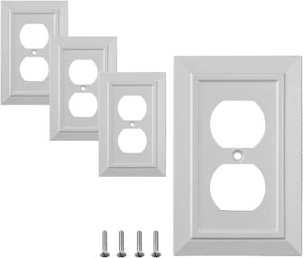 SleekLighting Classic Outlet Covers (4-Pack)