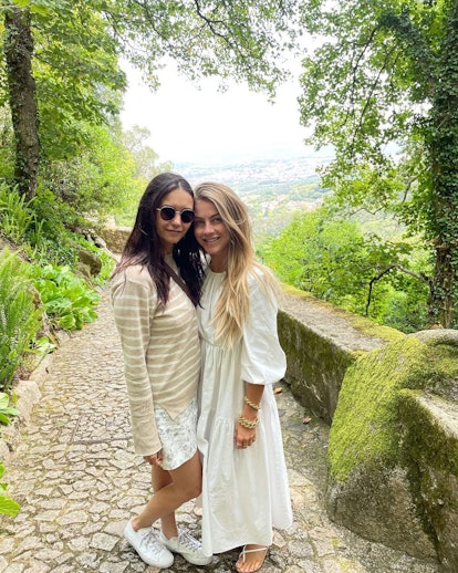 Nina Dobrev and Julianne Hough are best friends who travel together in the summer and bring their Fr...