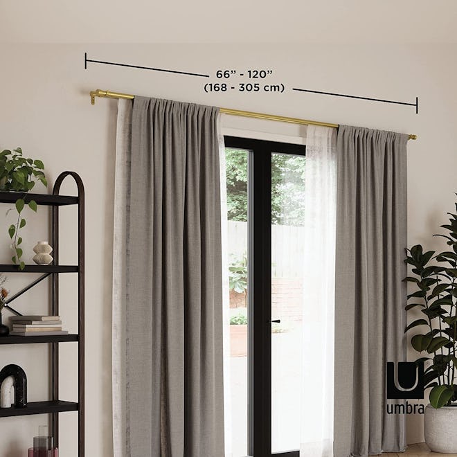 Umbra Cappa Double Curtain Rod