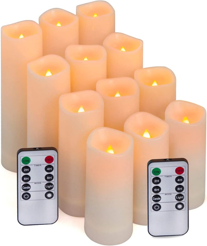 Aignis Flameless Candles (12-Pack)