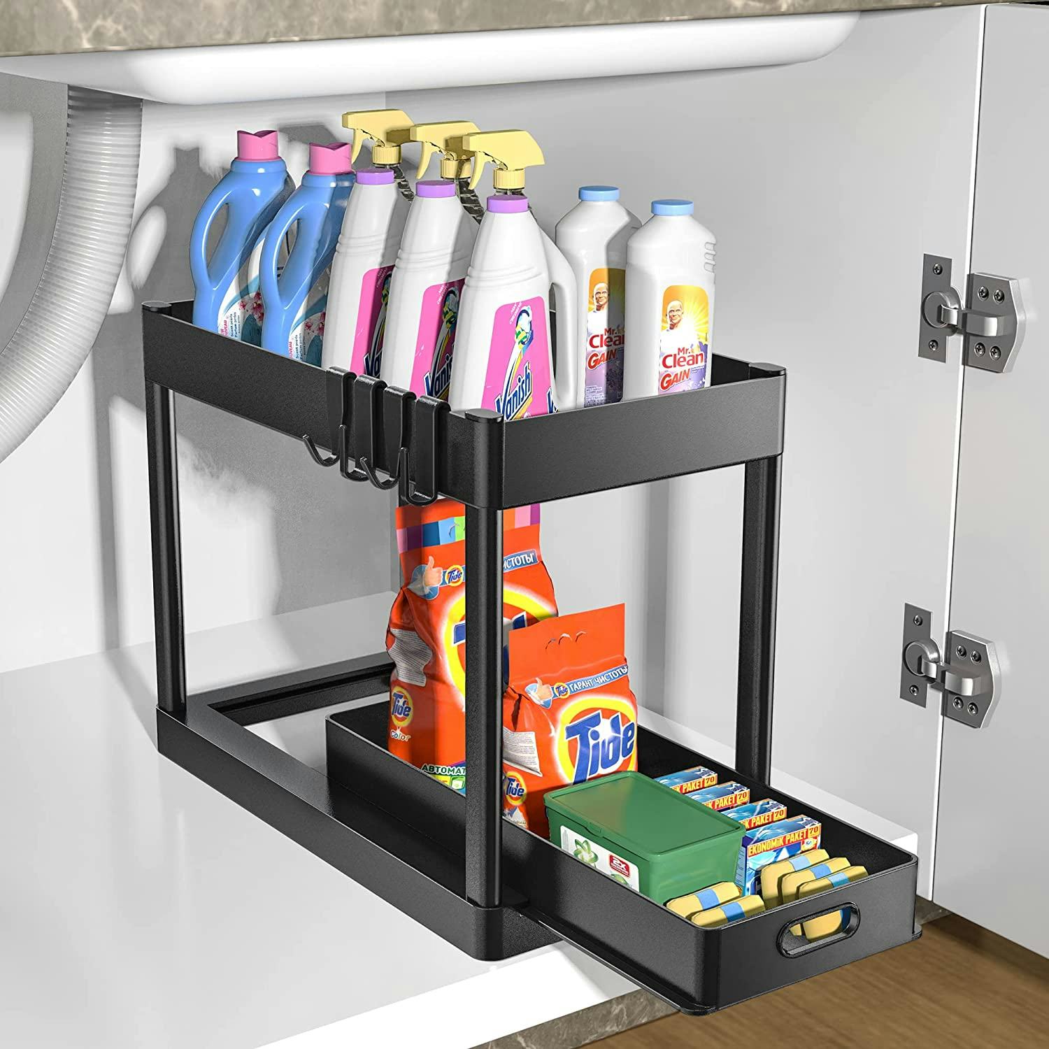 This under sink organizer is a great way to keep your cleaning products or personal care items neat &hellip;