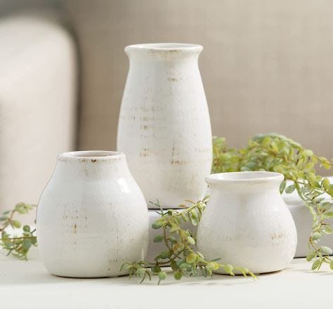 These decorative vases are perfect for decorating a mantel or shelf or using as a centerpiece on a t&hellip;