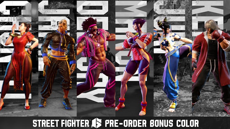 Street Fighter 6 pre-order bonus