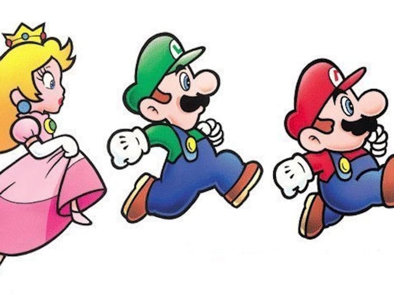 super mario bros 2 art