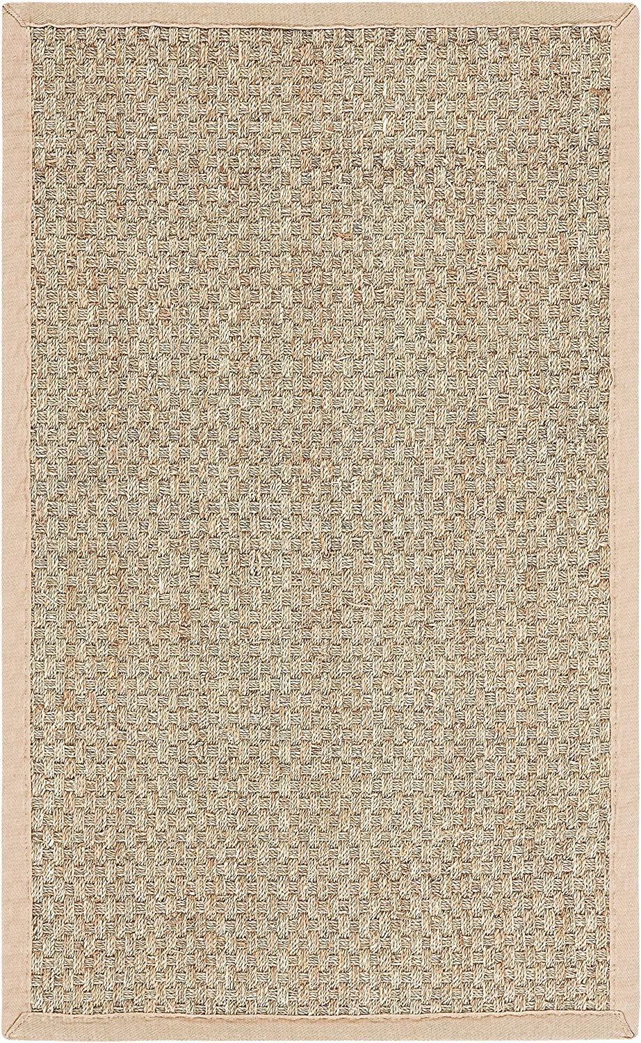 Decorate your home with this seagrass accent rug for some natural texture and an earthy vibe.