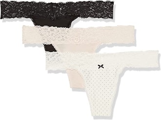 Maidenform All-Over Lace Thong Panties, 3-Pack