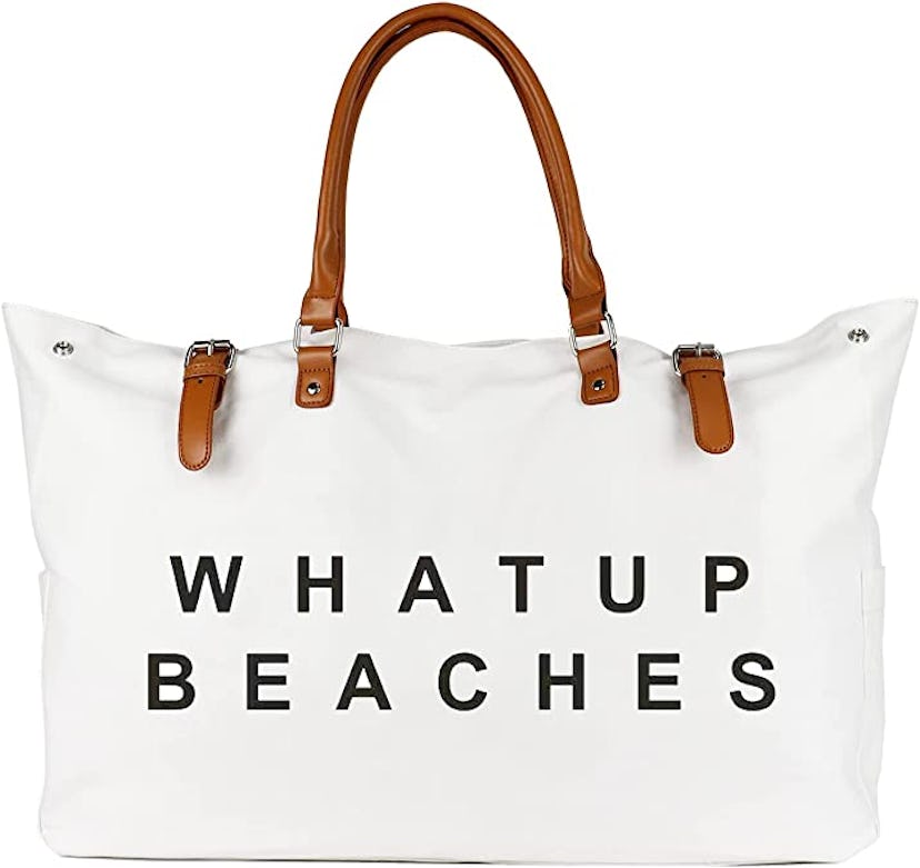 Lamyba Waterproof and Sandproof Beach Tote Bag