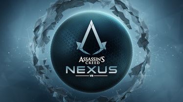 The logo for Assassin's Creed Nexus VR.