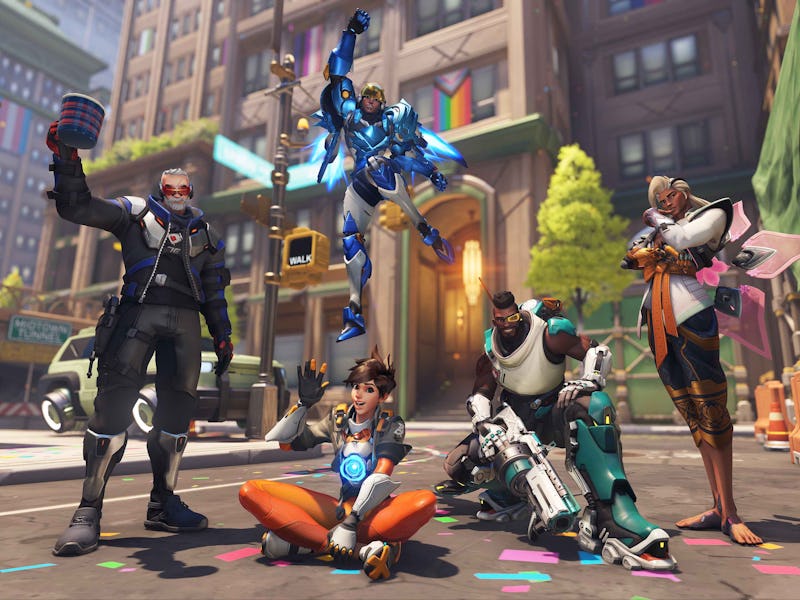 Overwatch 2 Pride group shot