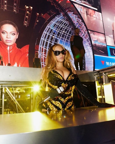 Beyoncé wears Dolce & Gabbana during her Renaissance world tour.