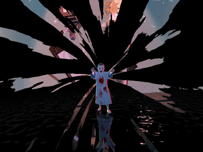 Eleven in Stranger Things VR.
