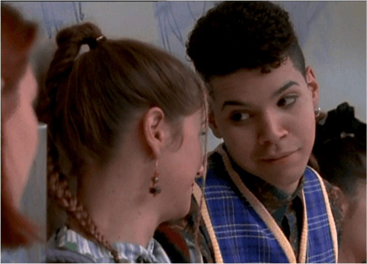 Rickie from 'My So-Called Life' is an example of the Gay Best Friend trope.