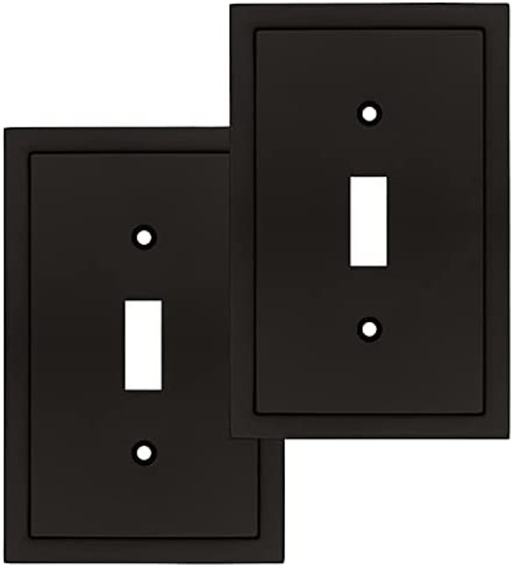 Modern Edge Light Switch Covers (2-Pack)