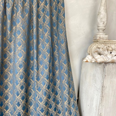 Vintage French Curtain Drapes