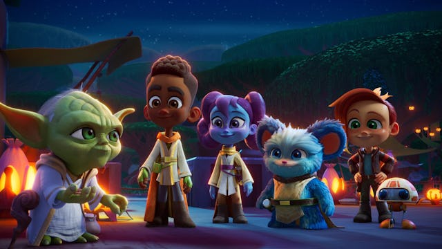 'Young Jedi Adventures' is the first full-length animated series aimed at preschoolers and early gra...