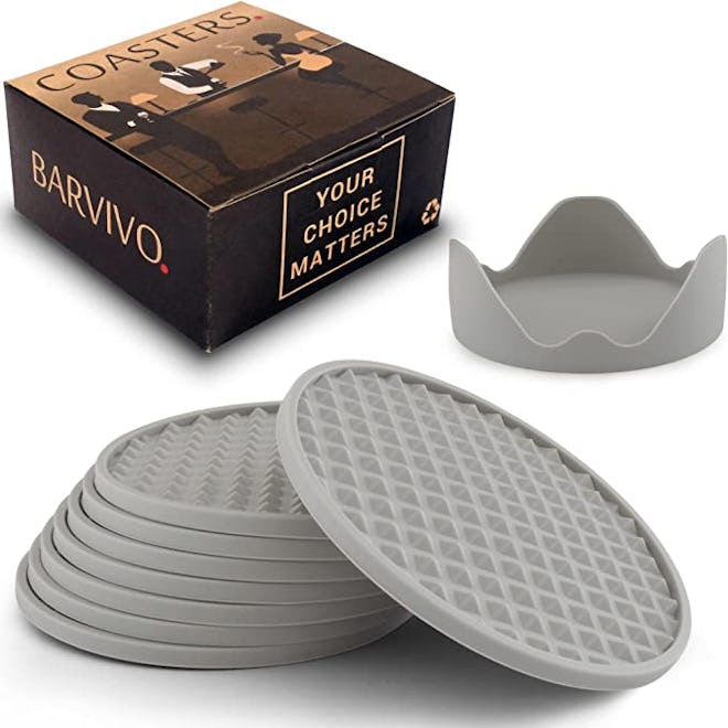 Barvivo Soft Drink Coasters /w Holder (Set of 8)