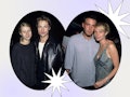 Gwyneth Paltrow, pictured with exes Brad Pitt and Ben Affleck